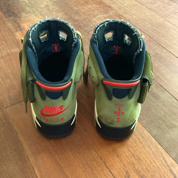 Travis Scott x Air Jordan Retro “Olive” Nike Jordans